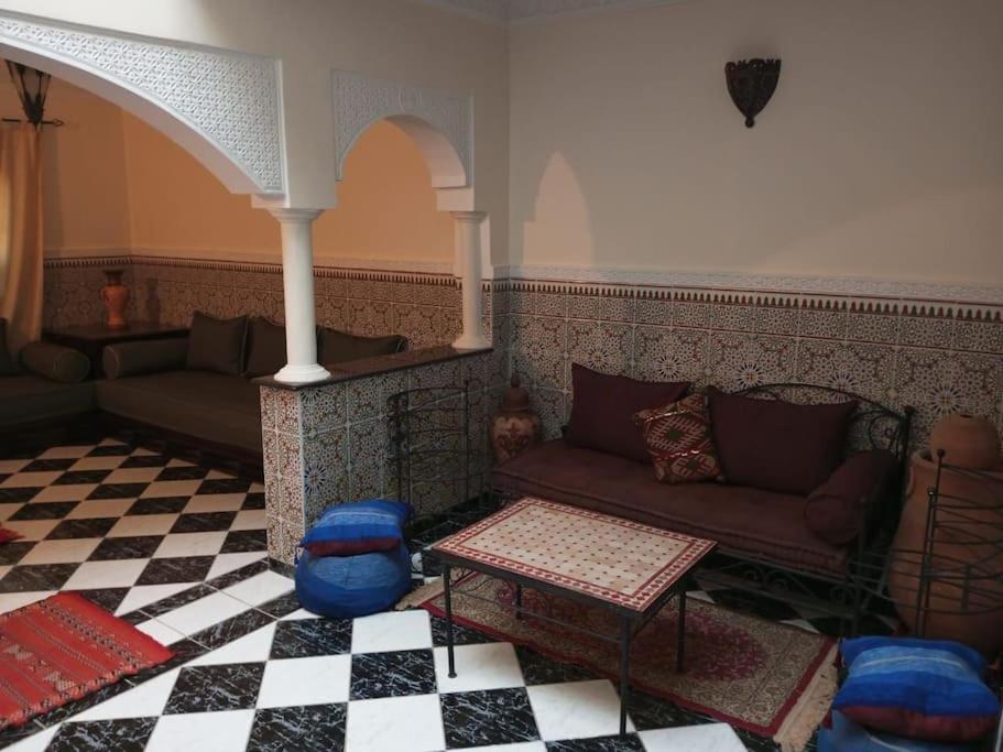 Duplex Style Riad Residence Avec Piscines Marraquexe Exterior foto